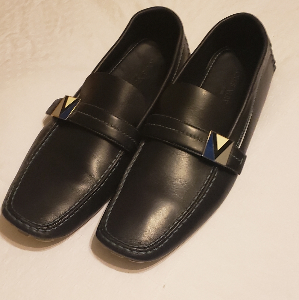 Louis Vuitton Drivers Loafer Navy Blue, 12